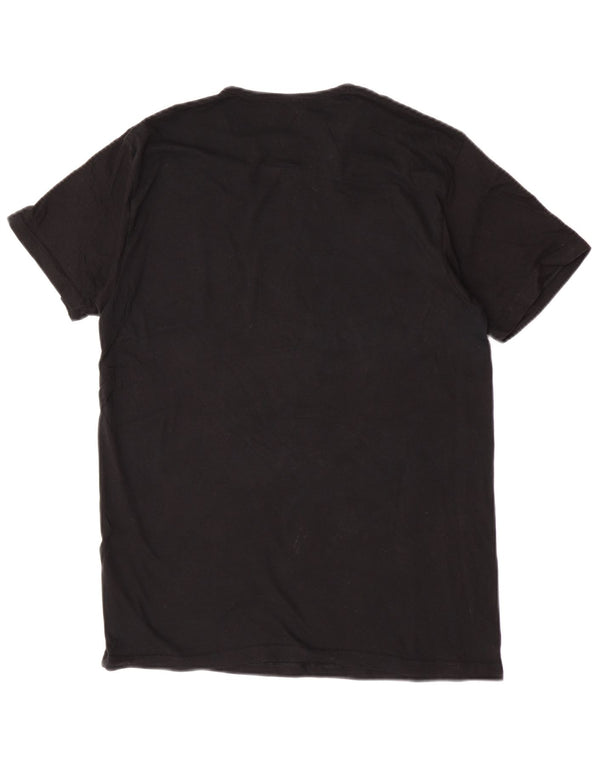 Женская футболка с рисунком Kappa Top UK 14, большая черная