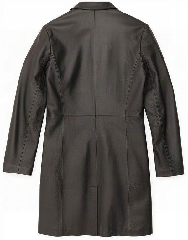 Conbipel Женское кожаное пальто IT 42 Medium Black Classic