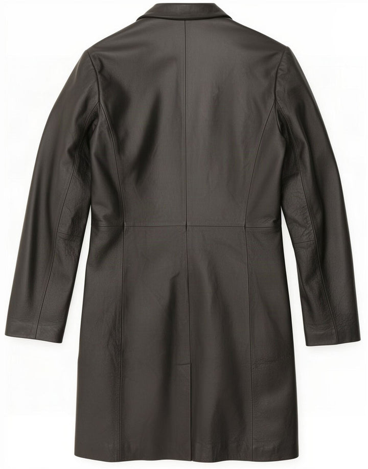 Conbipel Женское кожаное пальто IT 42 Medium Black Classic