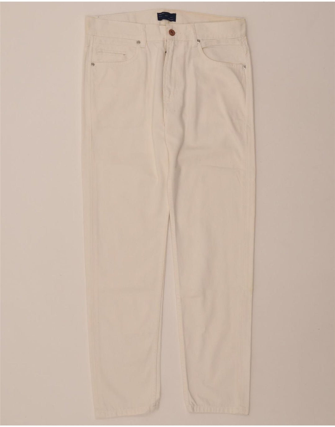 Мужские узкие джинсы ZARA EU 40 Medium W31 L28 Off White Cotton