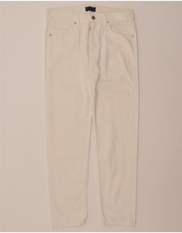 Мужские узкие джинсы ZARA EU 40 Medium W31 L28 Off White Cotton