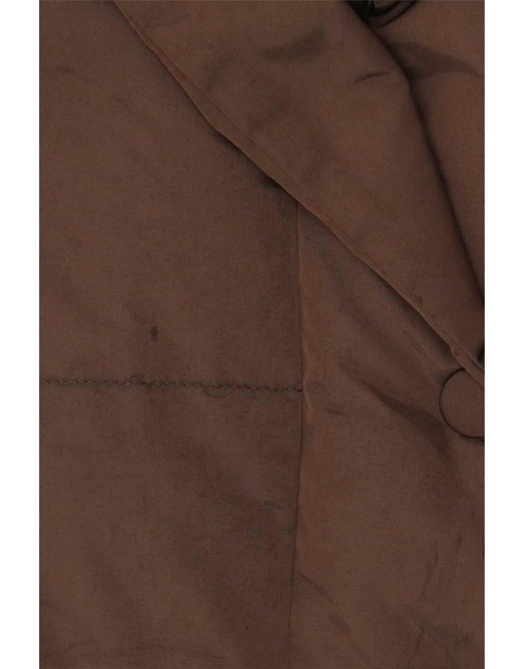 Женская стеганая куртка Marella UK 14, большая, коричневая, полиамид