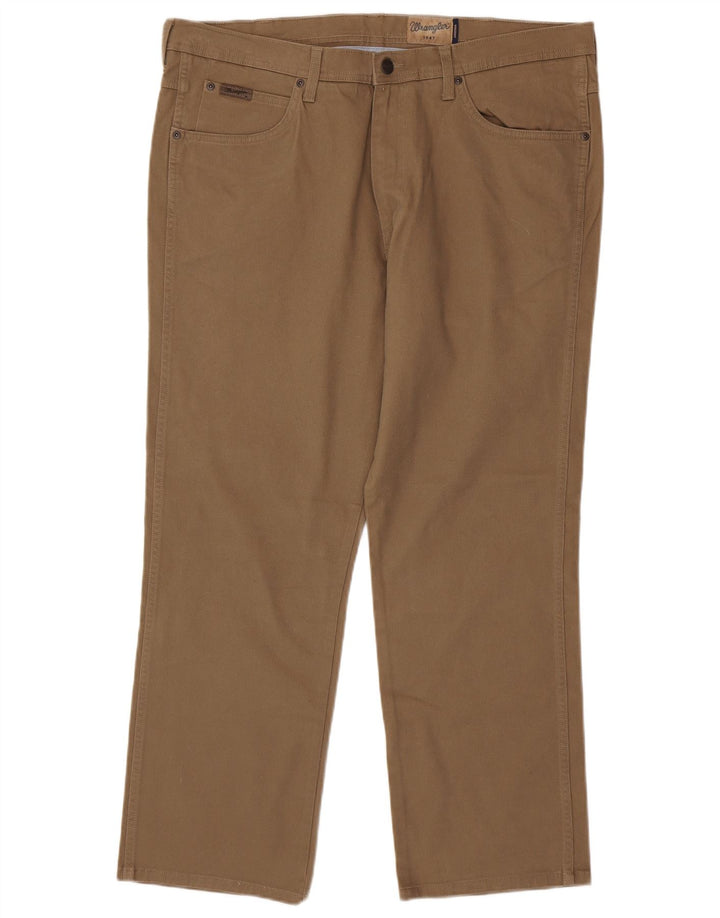 WRANGLER Мужские прямые повседневные брюки стрейч Arizona W40 L30 коричневые