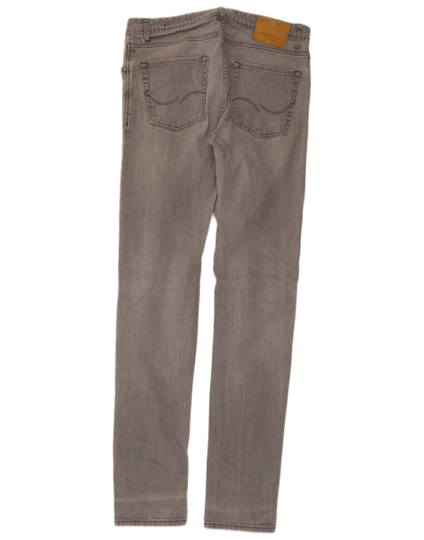 Мужские джинсы скинни Jack & Jones Ben W34 L35 Серые
