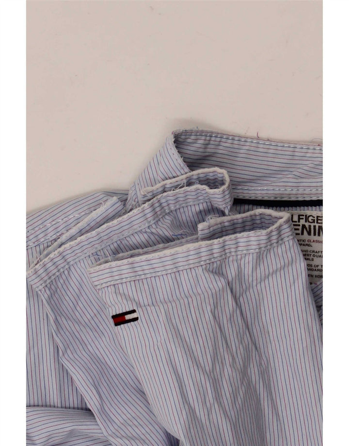 Мужская рубашка Tommy Hilfiger, маленькая синяя полоска