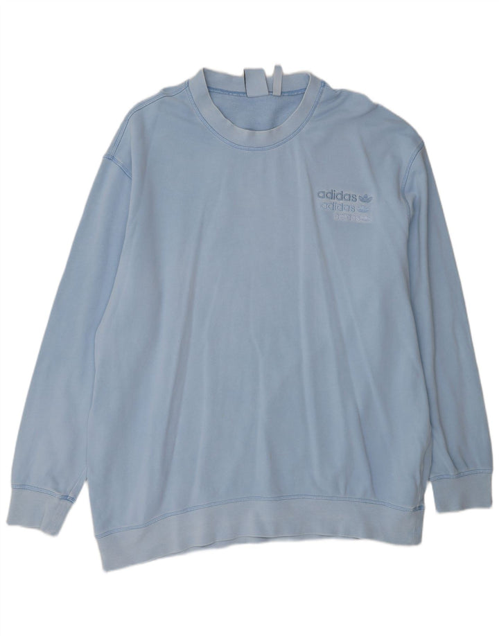 Мужской свитер ADIDAS 2XL, синий хлопок