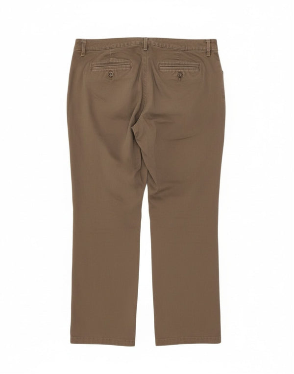 Женские прямые повседневные брюки Lee со средней посадкой США 16 2XL W36 L27 Серые