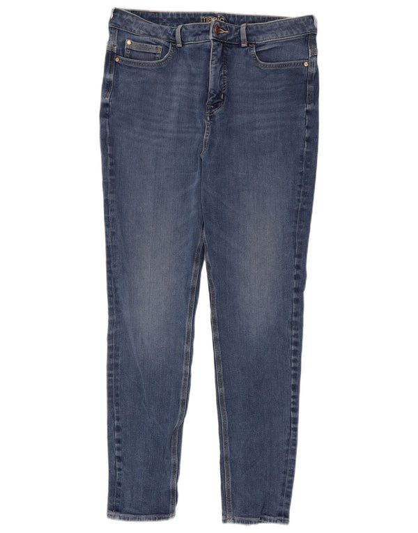 Женские джинсы скинни Marks & Spencer UK 14, большие W34 L28, синие, хлопок