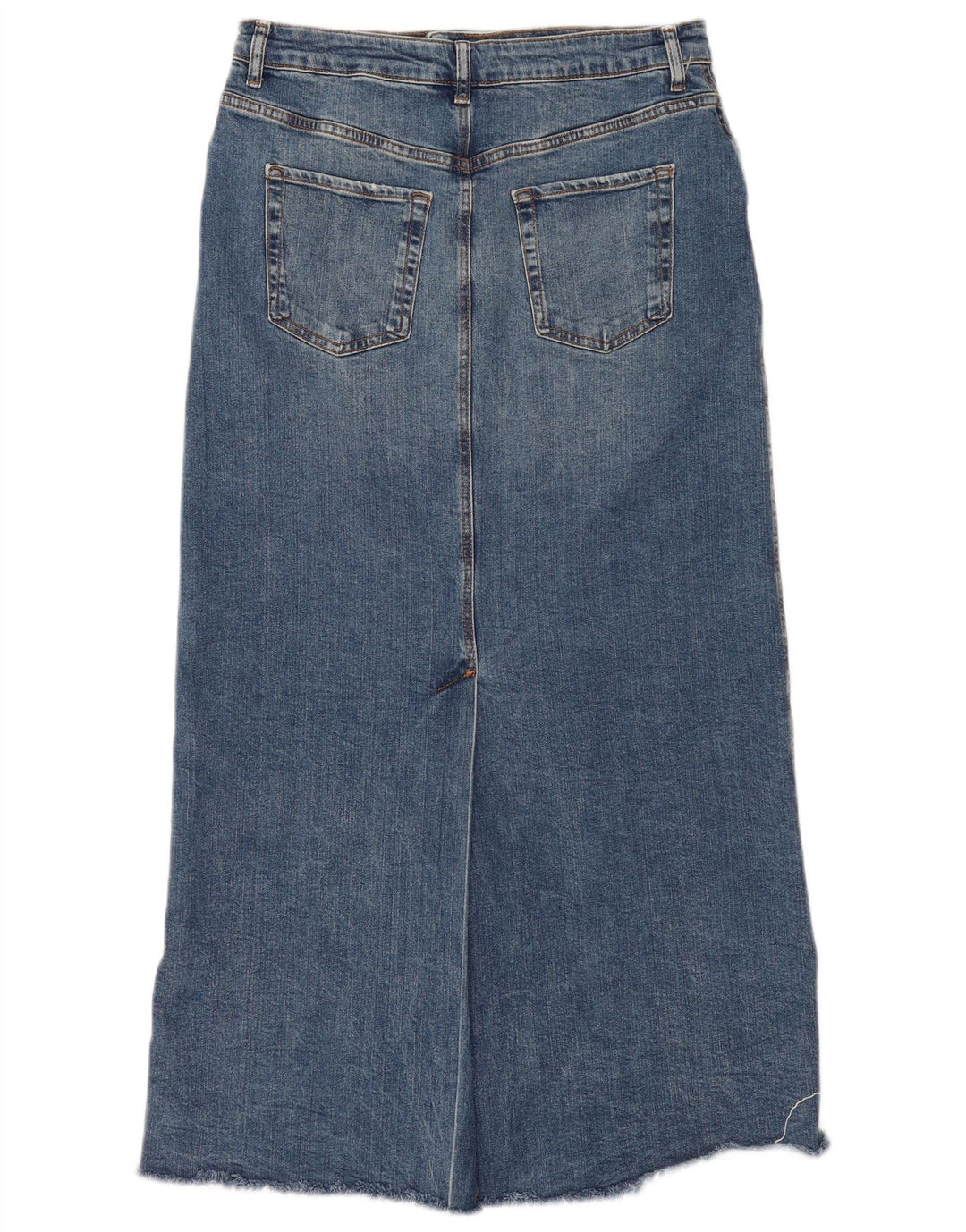 Женская джинсовая юбка Zara XL W32 Синяя