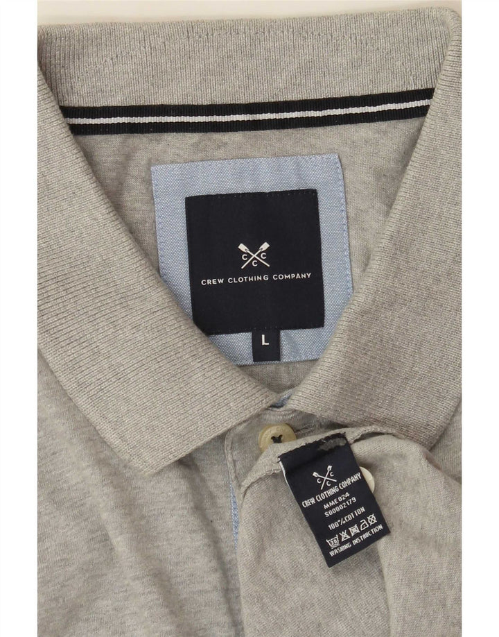 Мужская рубашка-поло J. Crew, большая серая хлопковая рубашка с цветными блоками