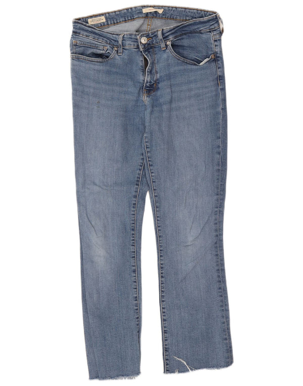 Женские джинсы Levi's 715 Bootcut W30 L27 синие, хлопок