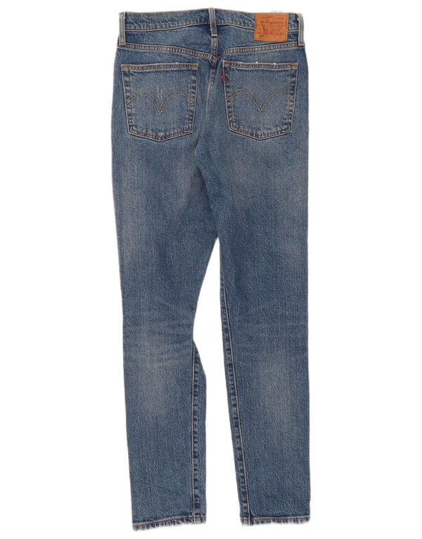 Женские узкие джинсы Levi's 501 W27 L30 синие, хлопок