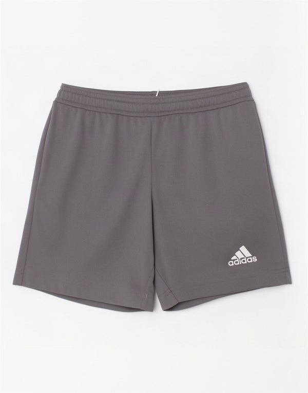Спортивные шорты Adidas для мальчиков Aeroready 7-8 лет, серый полиэстер