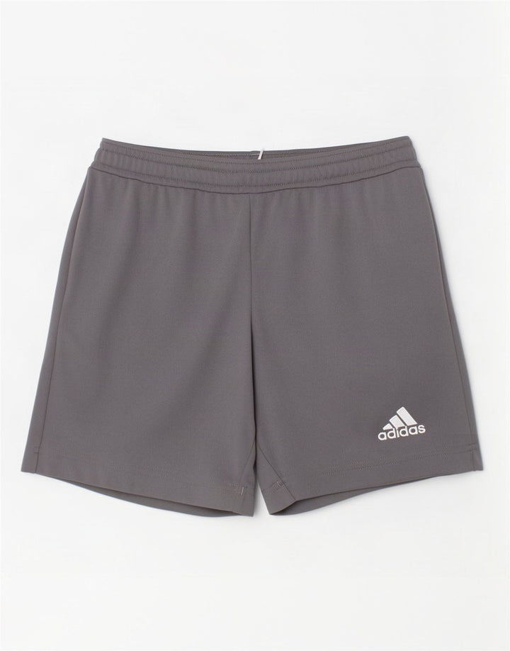 Спортивные шорты Adidas для мальчиков Aeroready 7-8 лет, серый полиэстер