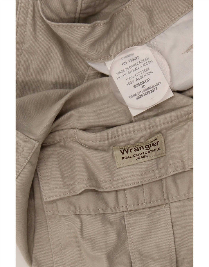 Мужские шорты карго Wrangler W40 XL, серые, хлопок
