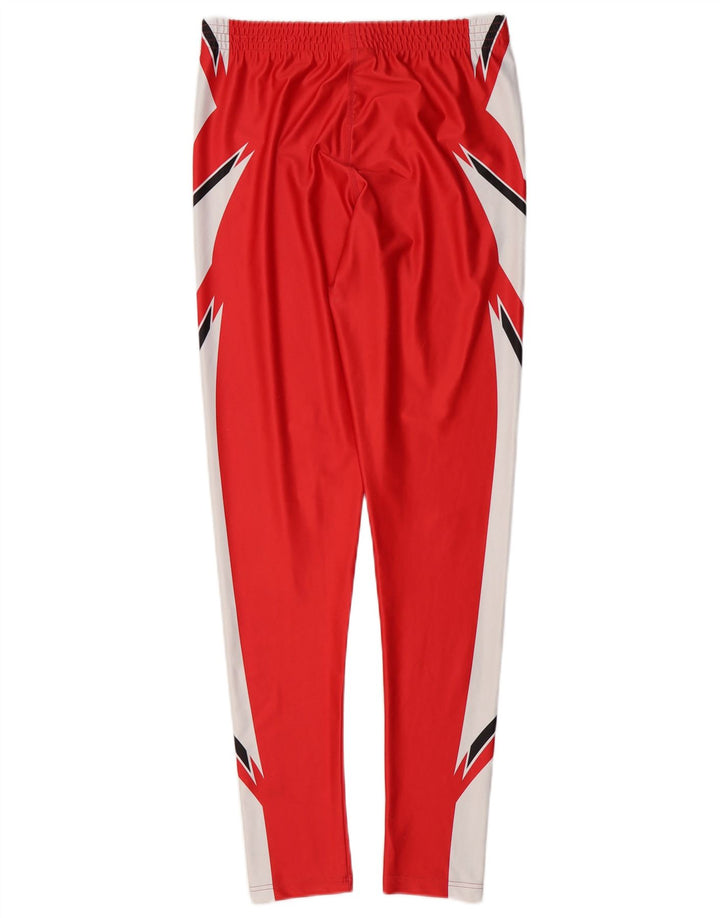 Мужские спортивные брюки Reebok, маленькие красные, полиэстер с цветными блоками