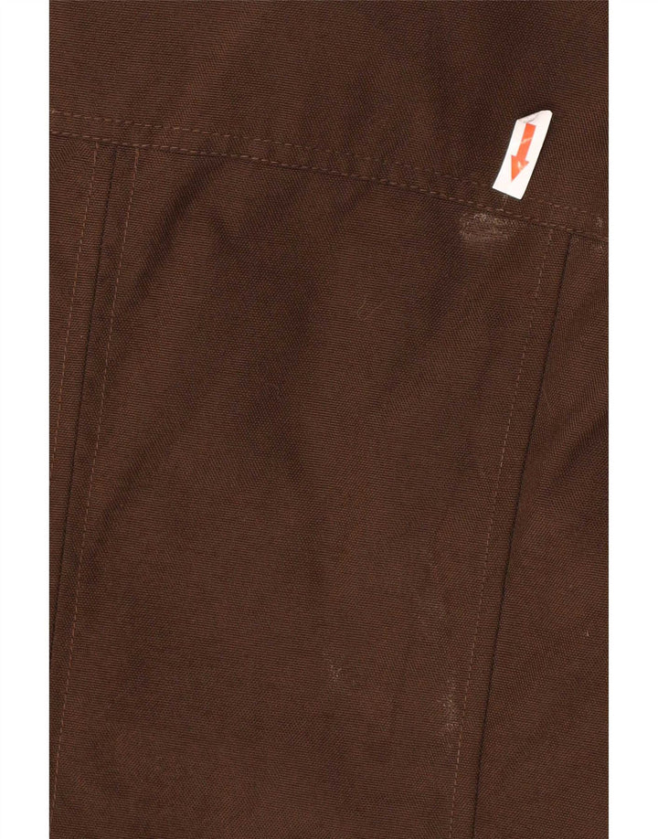 Женская стеганая куртка Woolrich UK 14, средний коричневый нейлон