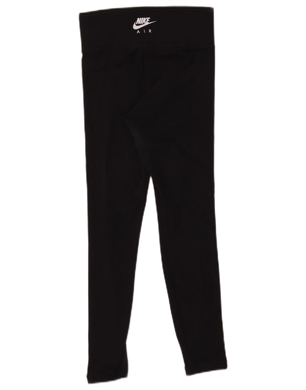 Женские леггинсы с рисунком Nike UK 4 XS, черный хлопок