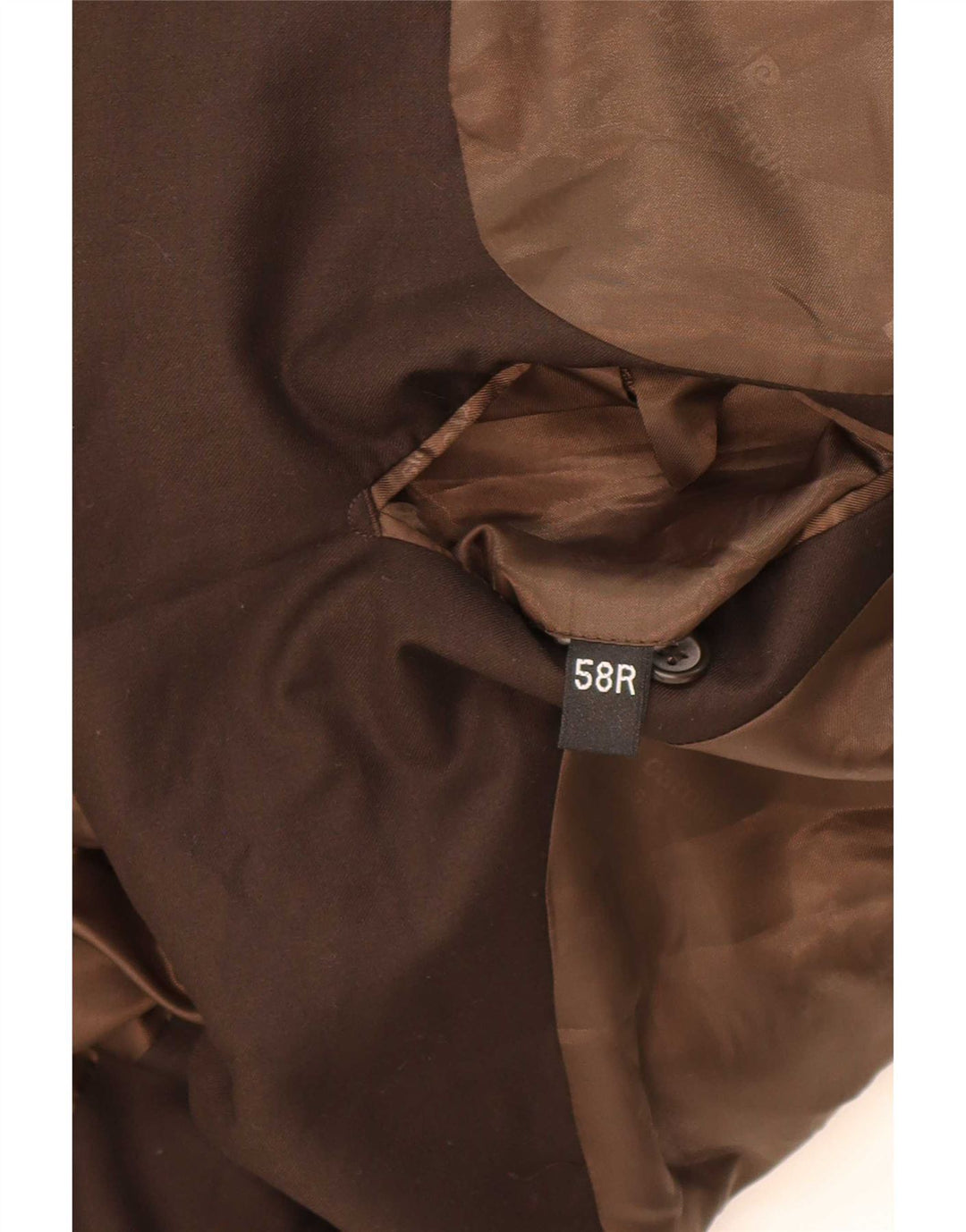 Мужской пиджак Pierre Cardin на 2 пуговицах IT 58 4XL коричневый