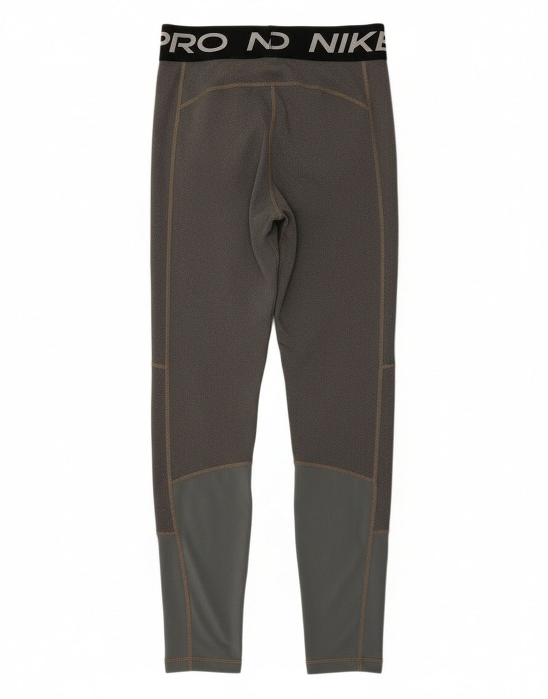 Леггинсы с рисунком Nike для девочек 12–13 лет, большой серый цвет, полиэстер с цветными блоками