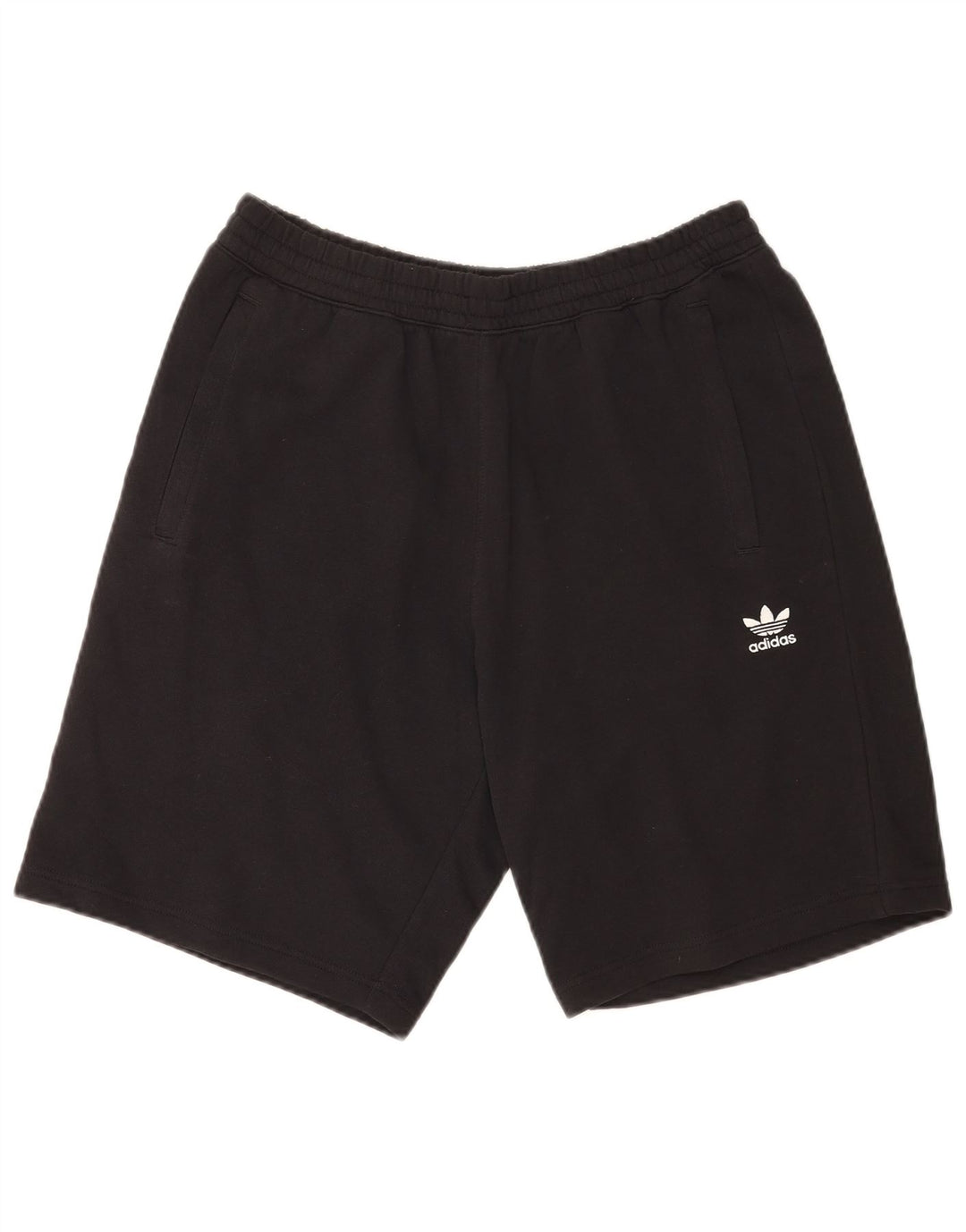 Мужские спортивные шорты Adidas, большие черные хлопковые