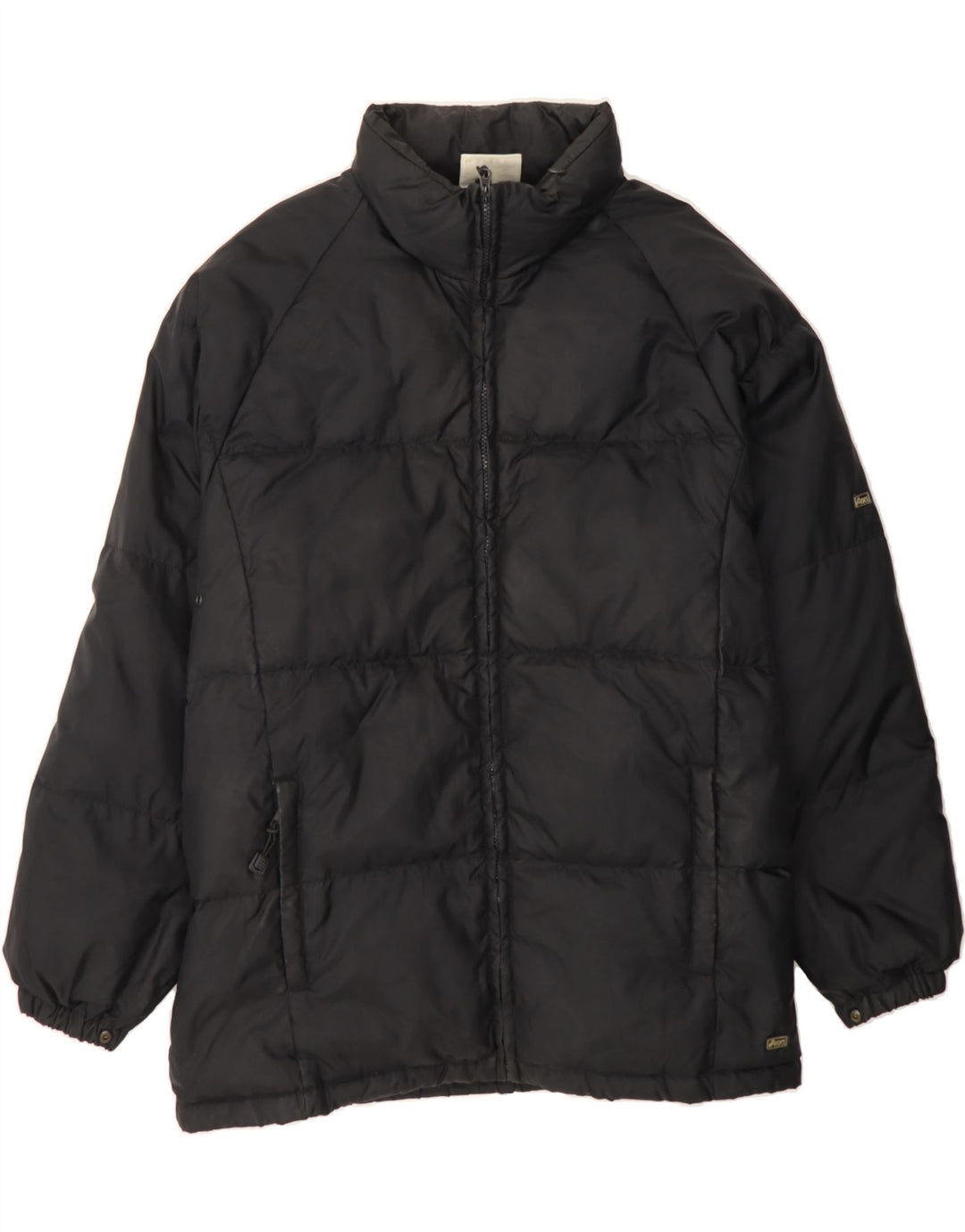 ASICS Mens Padded Jacket UK 44 2XL Black Nylon Vintage Asics and Second-Hand Asics from Messina Hembry 