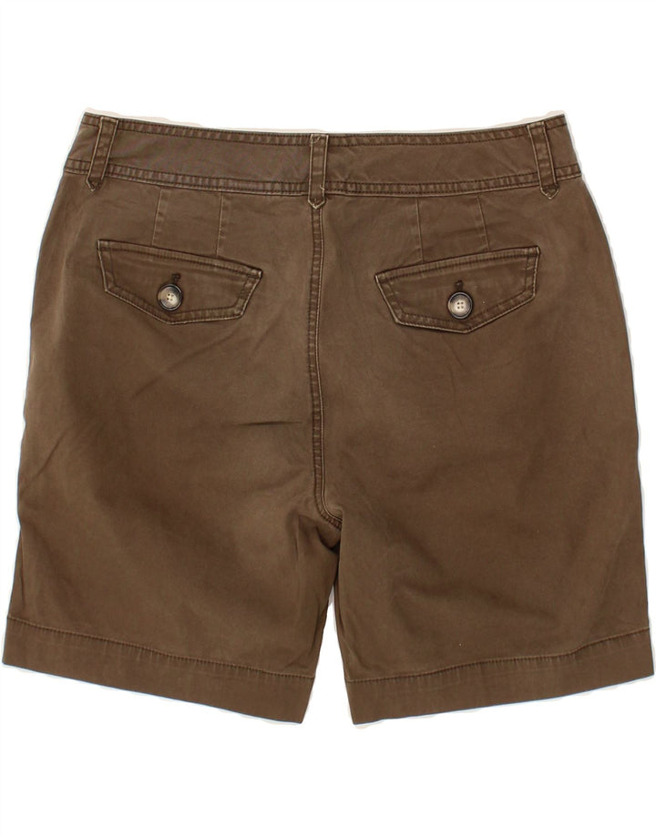 EDDIE BAUER Womens Chino Shorts US 10 Large W32  Grey Cotton Vintage Eddie Bauer and Second-Hand Eddie Bauer from Messina Hembry 