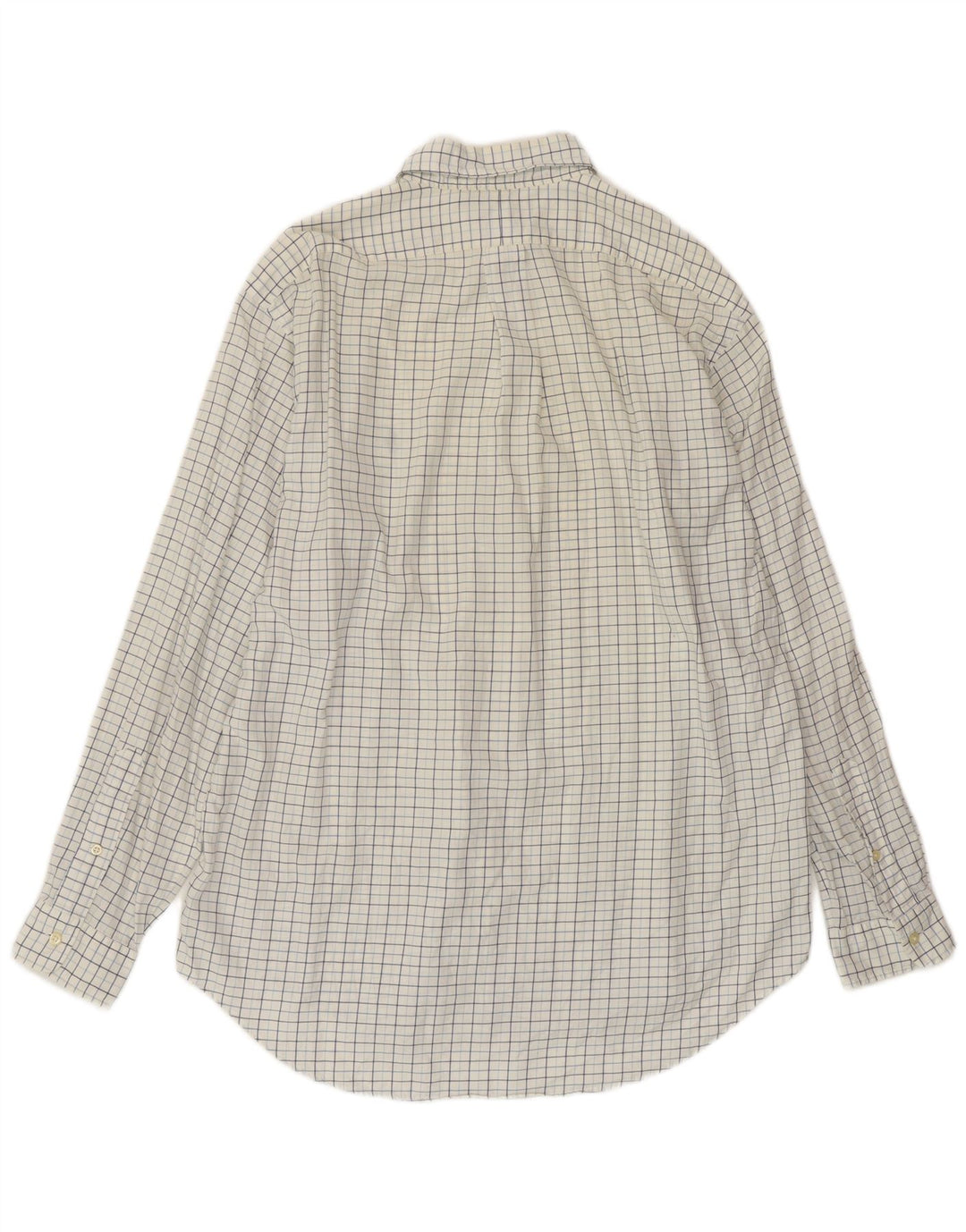 Мужская рубашка Ярмут POLO RALPH LAUREN, размер 16, большая белая клетка, хлопок