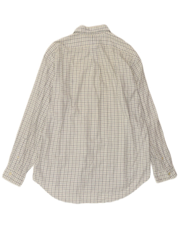 Мужская рубашка Ярмут POLO RALPH LAUREN, размер 16, большая белая клетка, хлопок