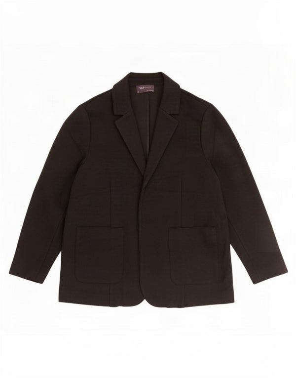 Женский пиджак Marks & Spencer UK 20 2XL, черный полиэстер