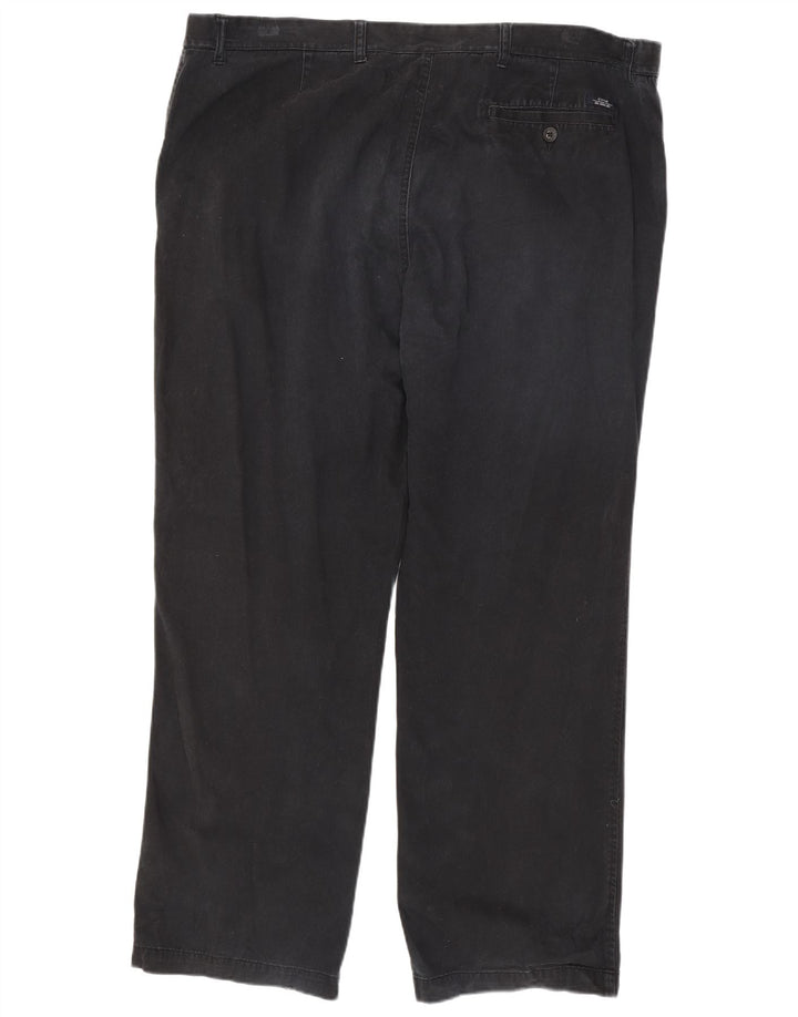 Мужские прямые брюки чинос Marks & Spencer Blue Harbour W48 L33 Темно-синие