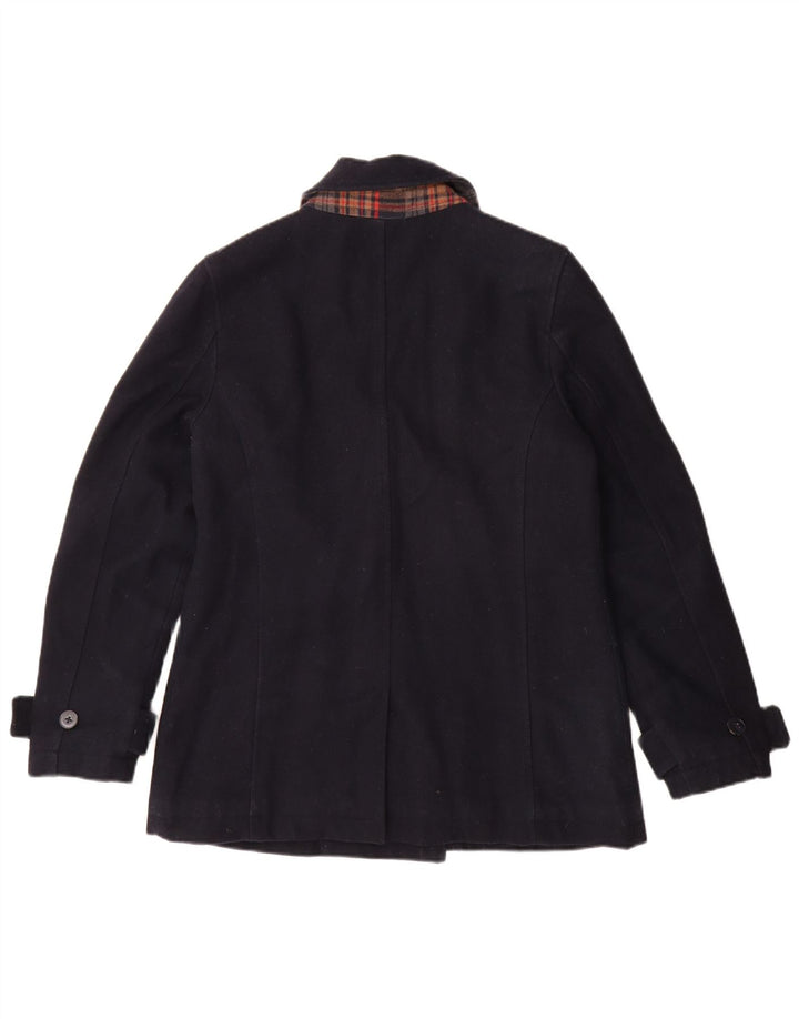 Женское бушлат Crew Clothing UK 12, средний темно-синий, шерсть
