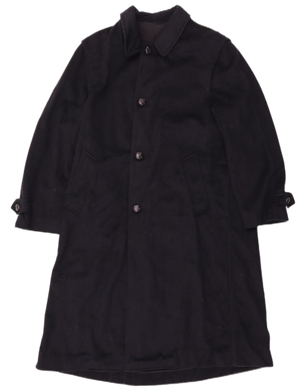 Мужское пальто Boggi UK 46 3XL темно-синее шерстяное