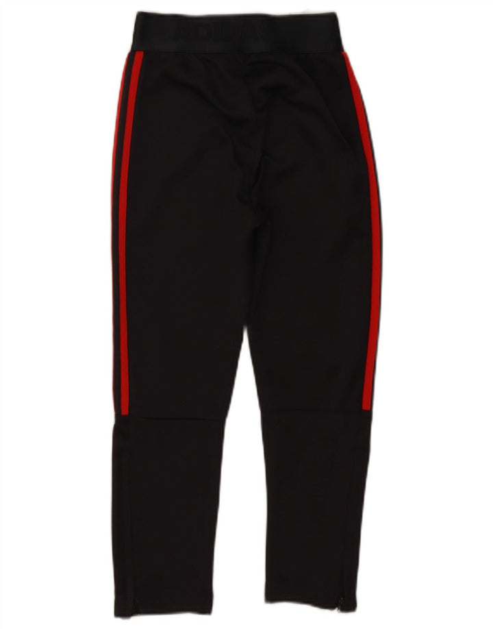Спортивные брюки Adidas Climalite для мальчиков 7-8 лет, черный полиэстер