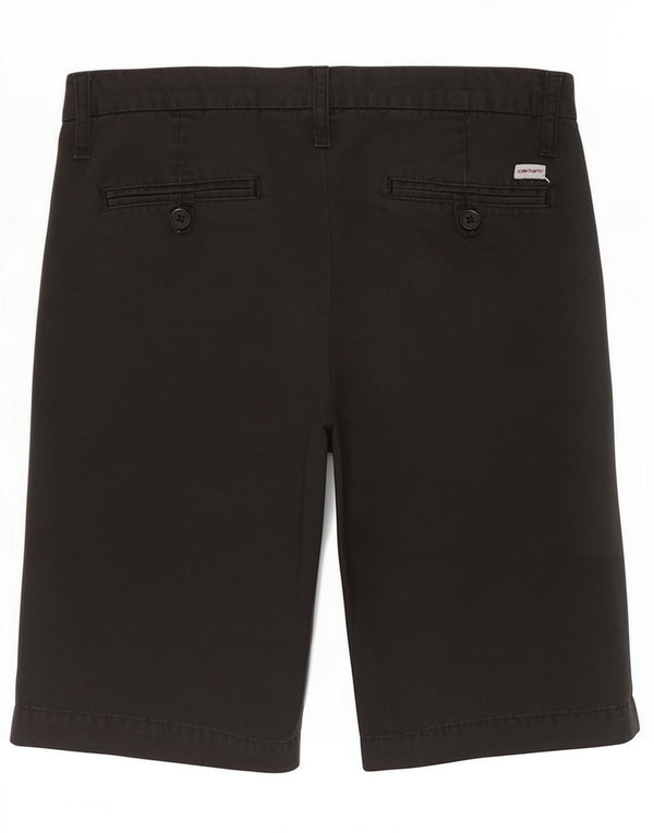 Мужские шорты чинос Carhartt, маленькие W26, черные, хлопок