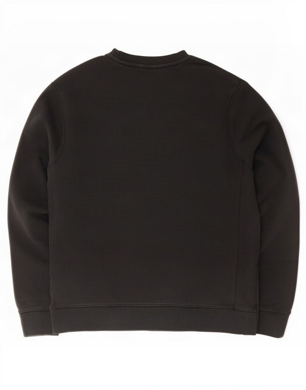 Nike Mens Sweatshirt Jumper Medium Black Cotton