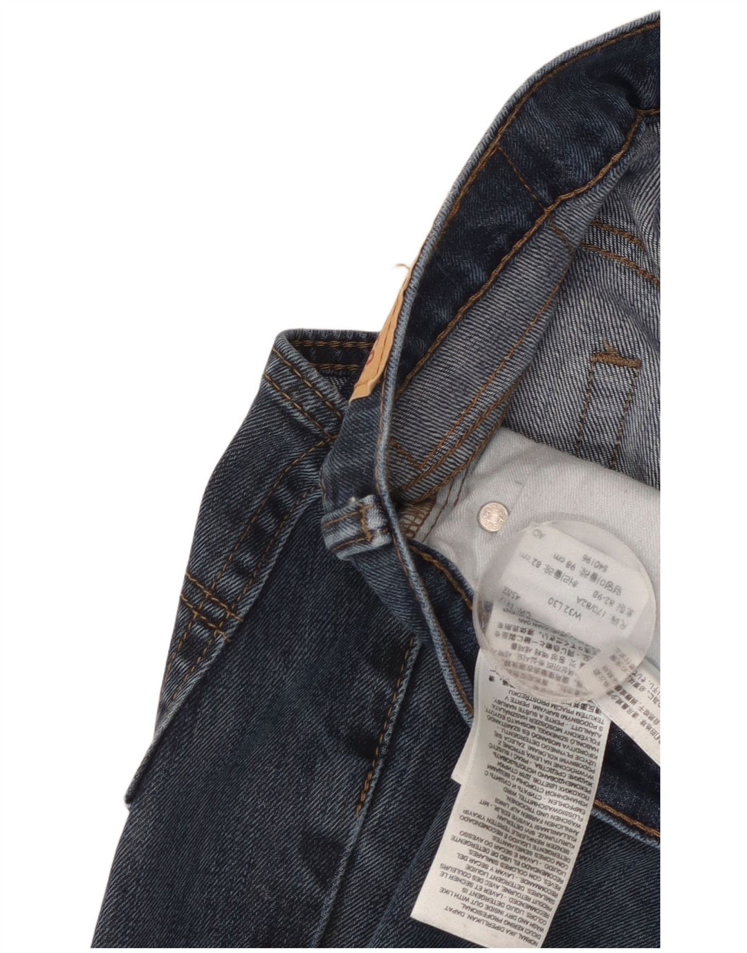Мужские джинсы Levi's 511 Slim W32 L30 синие, хлопок