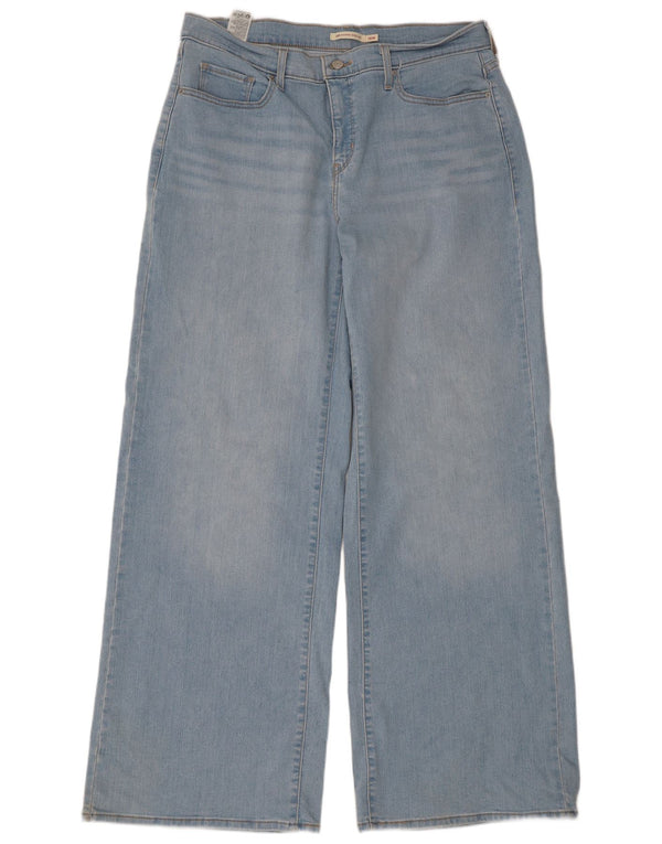Женские широкие джинсы Levi's 318 Shaping США 16 2XL W36 L34 Синий хлопок