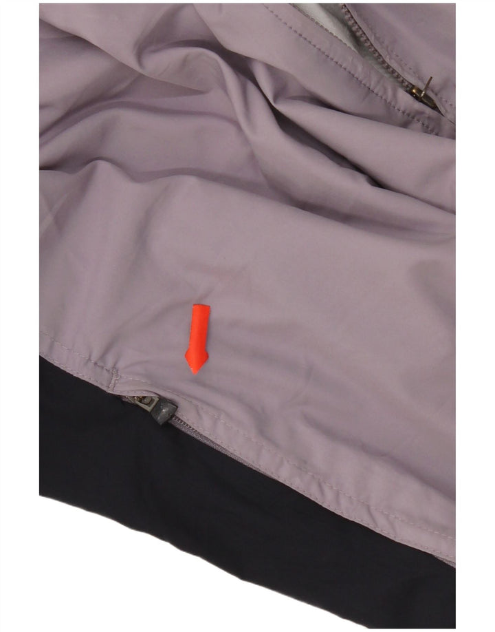 Женский спортивный костюм Adidas Top Jacket UK 14, большой фиолетовый полиэстер с цветными блоками