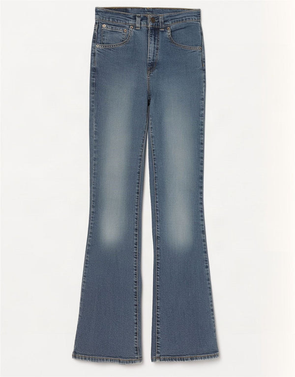 Женские расклешенные джинсы Levi's 525 W28 L34, синий хлопок