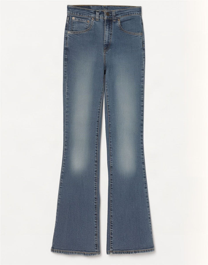 Женские расклешенные джинсы Levi's 525 W28 L34, синий хлопок