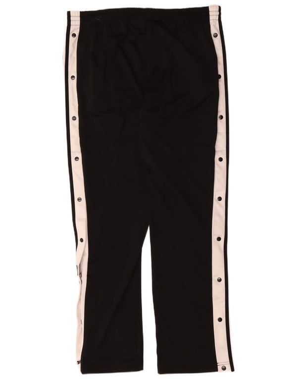Женские спортивные брюки Adidas с графическим рисунком UK 20/22 XL, черные с цветными блоками