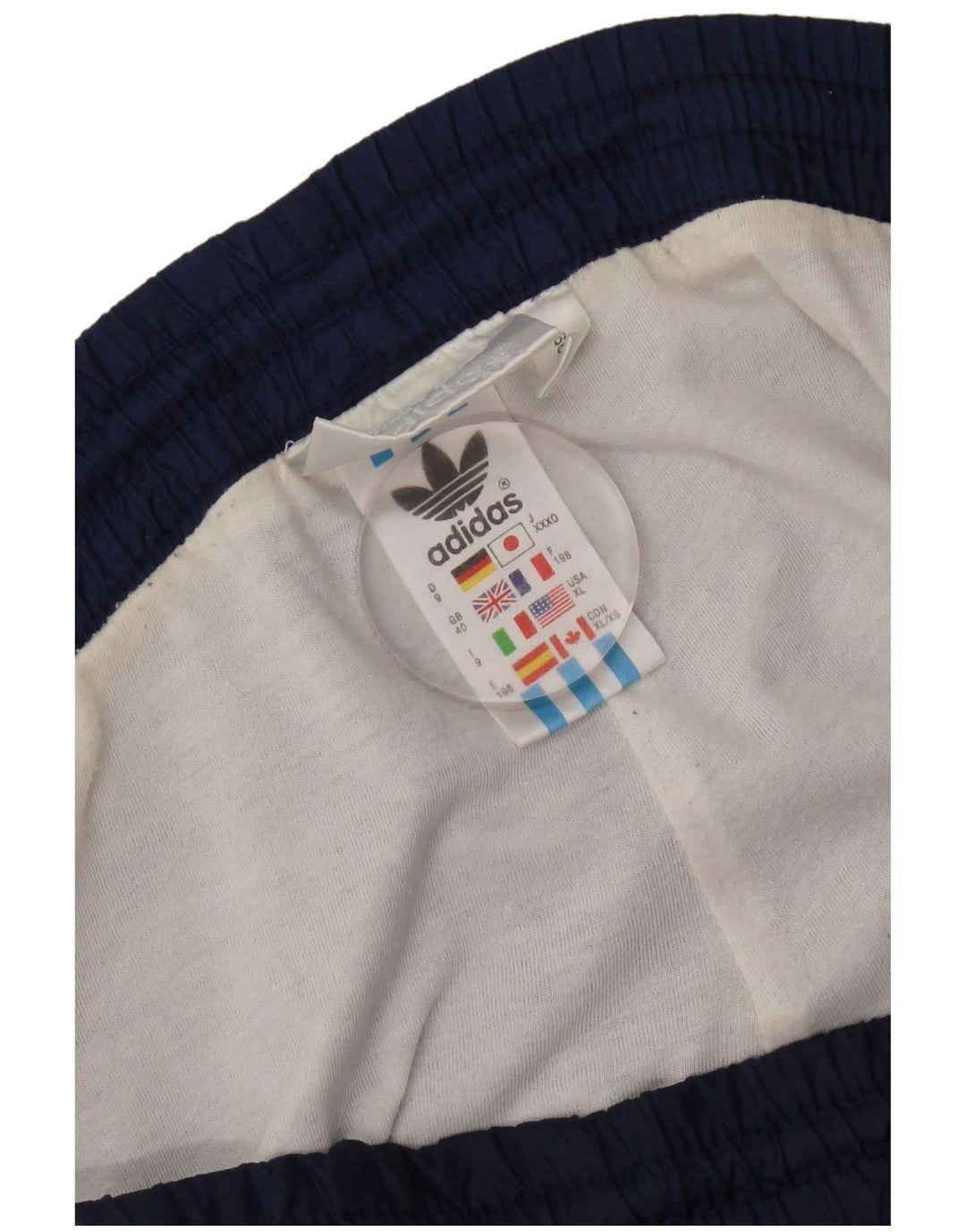 Мужские спортивные брюки Adidas UK 40 Medium Navy Blue Полиамид