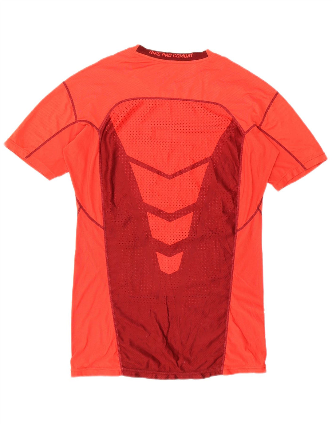 Мужская футболка Nike Dri Fit, большая красная с цветными блоками