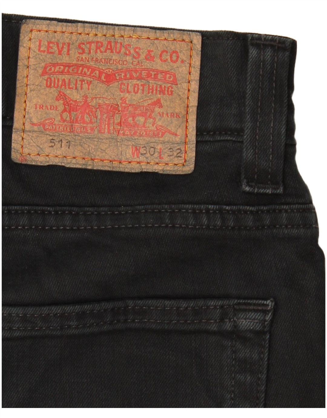 Женские джинсы Levi's Slim 511 W30 L32 черные