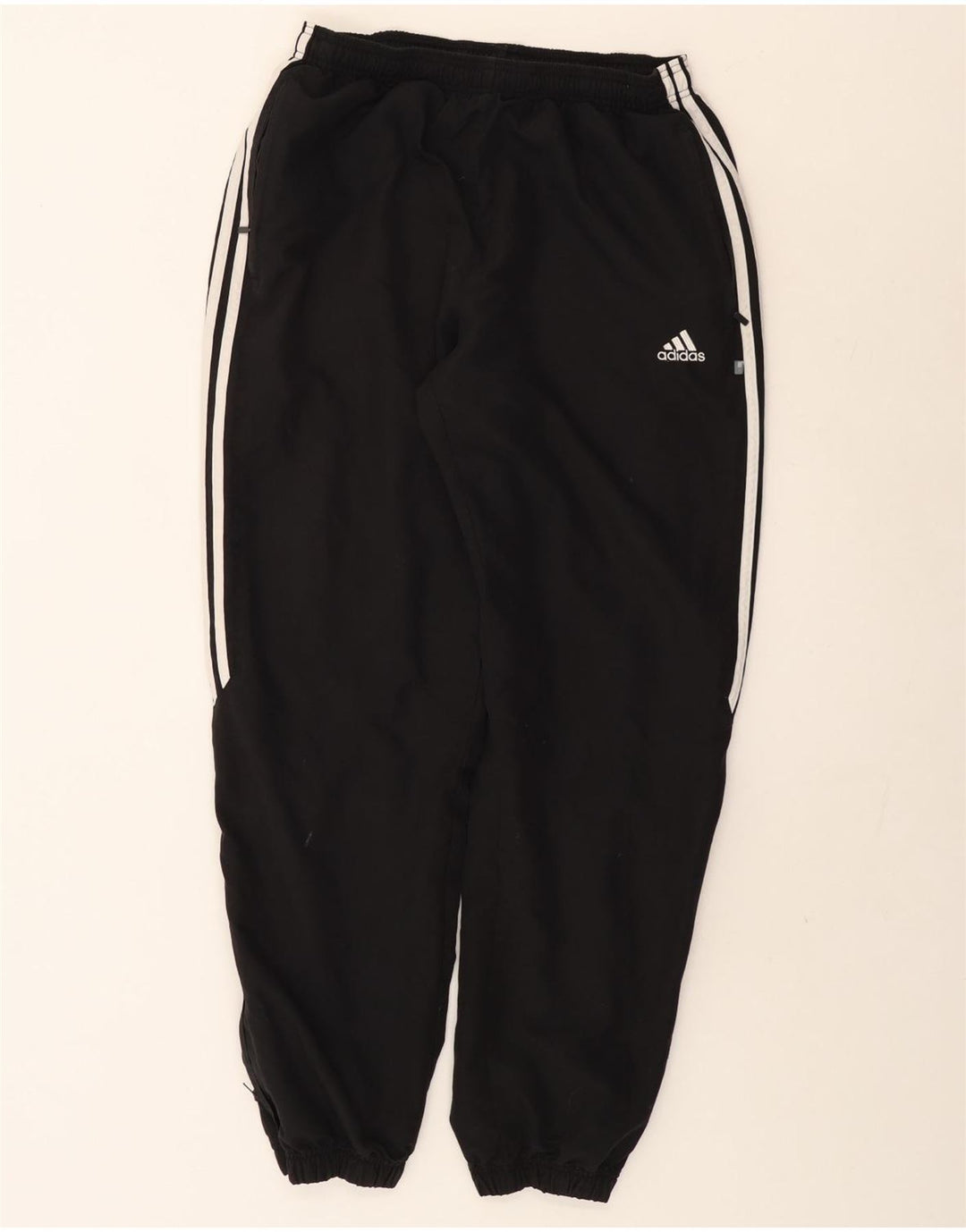 Adidas Мужские спортивные брюки Джоггеры Большой черный полиэстер