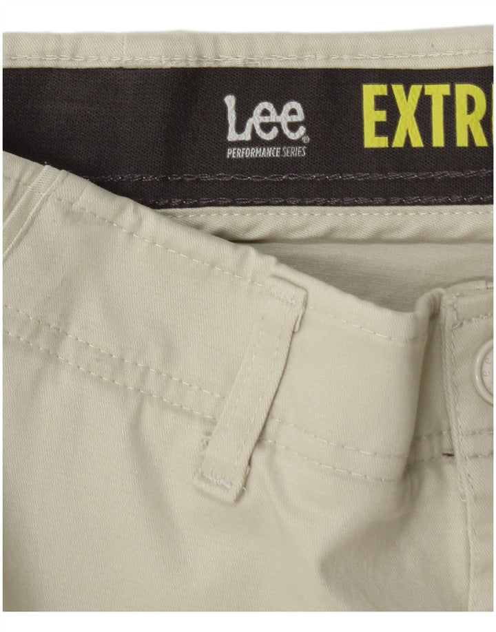 Мужские прямые брюки-чиносы LEE Extreme Comfort W33 L30, зеленый хлопок