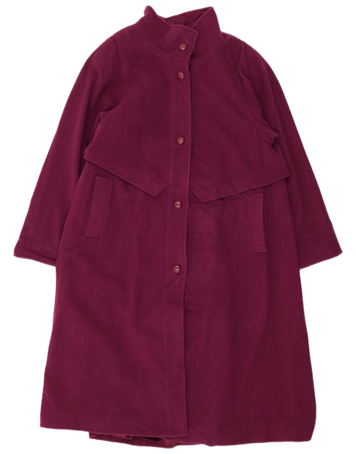 Женский тренч LONDON FOG, США 10, большой размер, фиолетовая шерсть