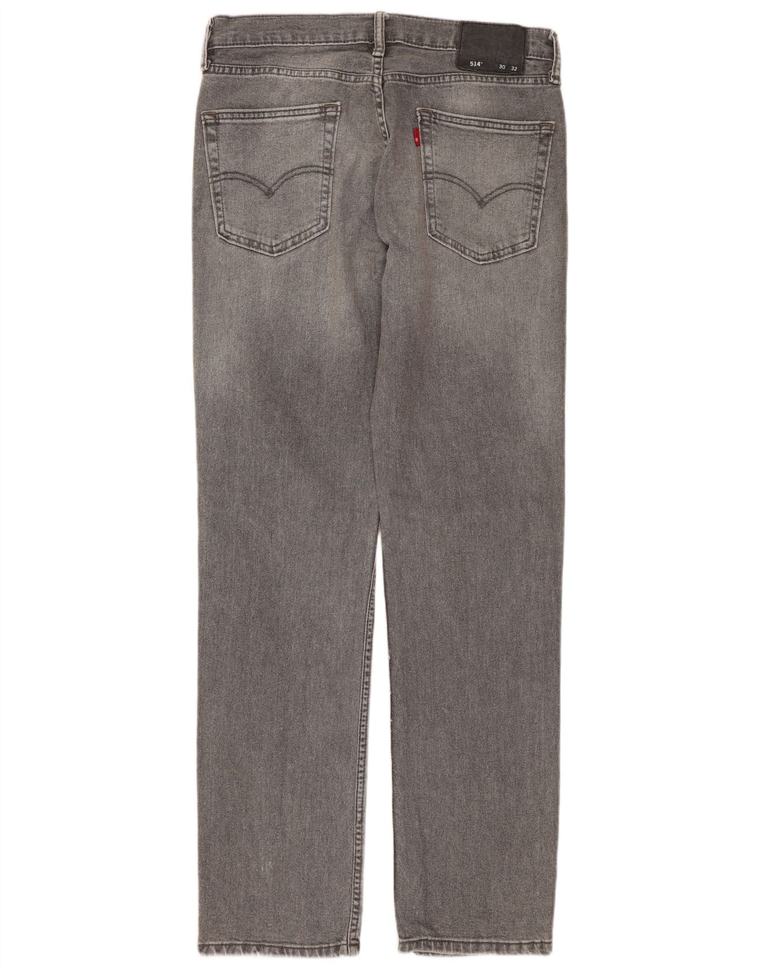 Мужские прямые джинсы Levi's 514, размер 30 W30 L32, серый хлопок