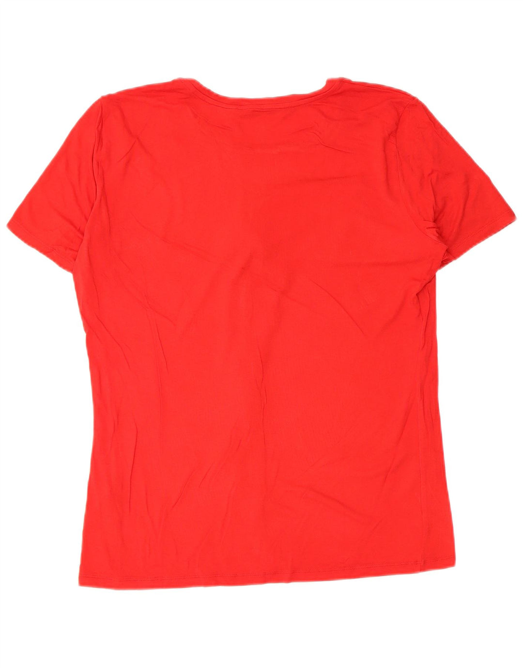 Женская футболка Guess Top UK 16, большая красная вискоза